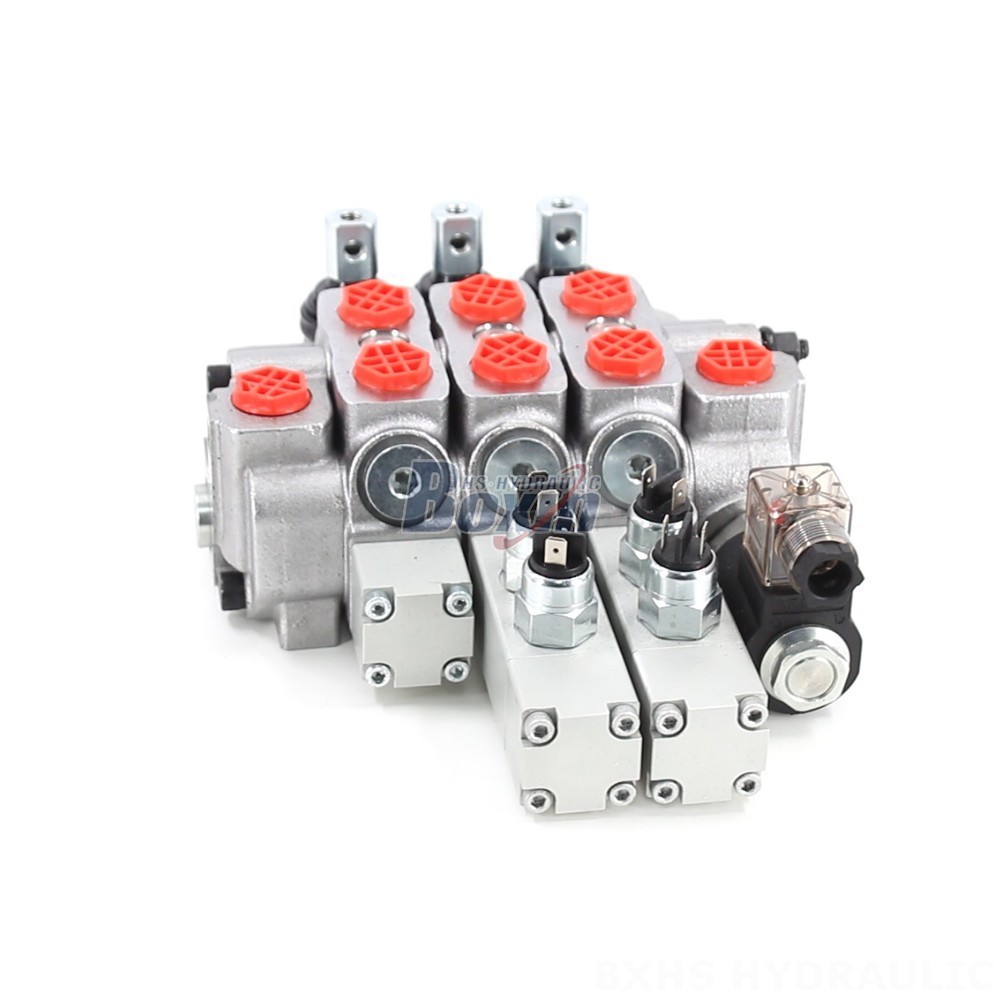 SD6 3-Spool Directional Valve: OEM & ODM Services Available - Hydraulic Valves main image